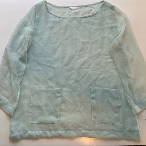 Mint and White Summery Blouses - Picture 2 of 4